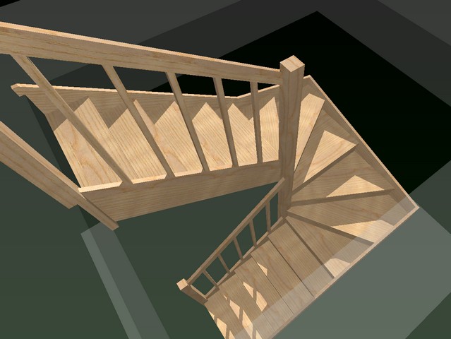 3D schodów